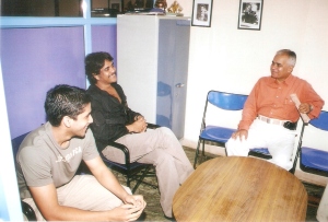 With ANR Garu's son Nagarjuna & His grandson Nag Chaitanya in My Institute