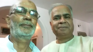 With My Friend Mohd. Masood Saheb at His Lucknow Residence